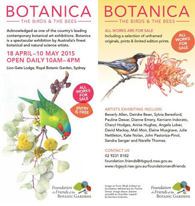 Botanica 2015 flyer